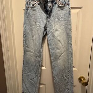 Aeropostale Sky Blue Straight Leg Jeans